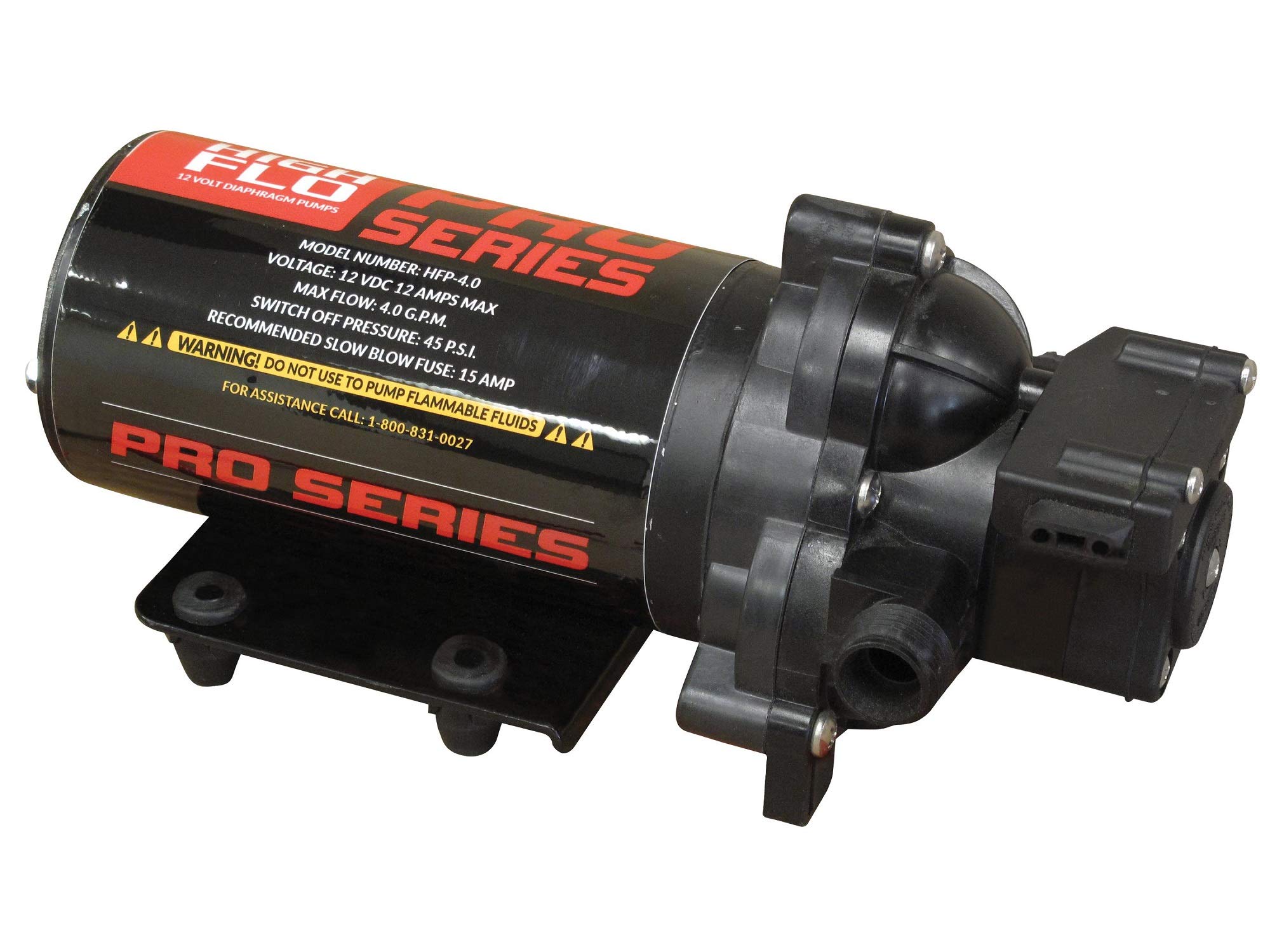 Fimco High Flo 5281326 HFP-4.0 Pro Series 12 Volt, 4.0 GPM